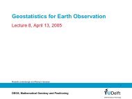 DEOS, Mathematical Geodesy and Positioning