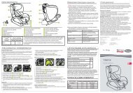 instrukcja Romer Trifix - Foteliki samochodowe