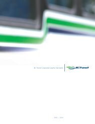 BC Transit Corporate Graphic Standards