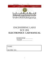 Lab Manual - International Islamic University Malaysia, Staff ...