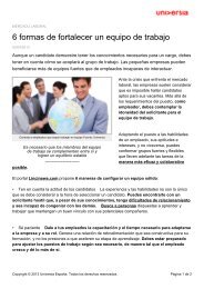 6 formas de fortalecer un equipo de trabajo - Noticias Universia