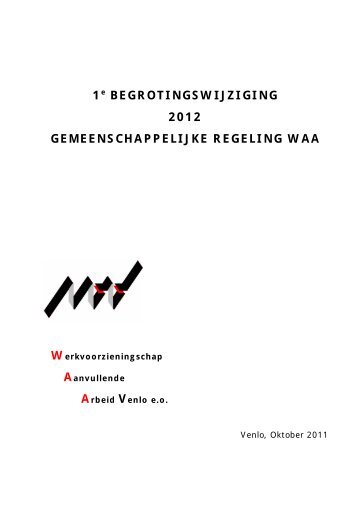 11-24099 - Bestuurlijk Informatie Systeem - Gemeente Venlo