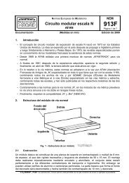 NEM 913 F Circuito modular a escala N AFAN