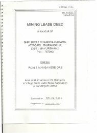 MINING LEASE DEED