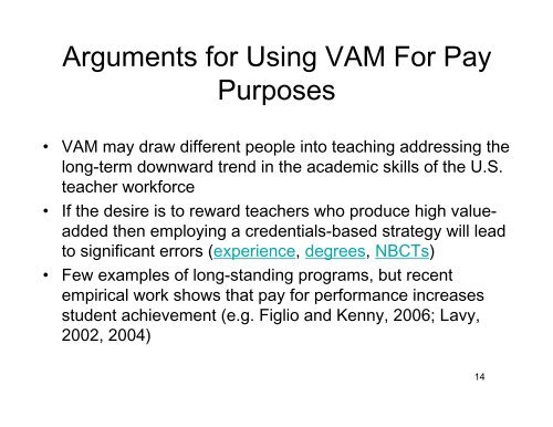 The Promise and Potential Pitfalls of Value-Added Assessment