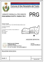 21_a Relazione geologica(2150 KB) - San Benedetto Del Tronto