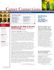 Career Connections - The Career Center - DePaul University