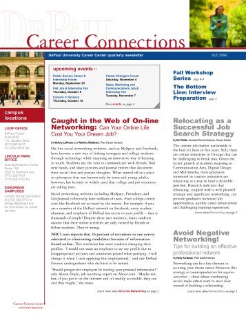 Career Connections - The Career Center - DePaul University