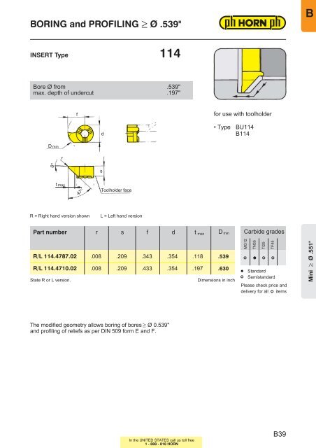 Type 1 1 4 - Horn USA, Inc.