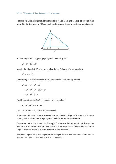 Trigonometric functions and circular measure - the Australian ...