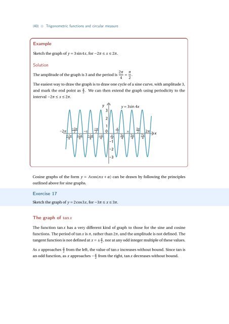 Trigonometric functions and circular measure - the Australian ...