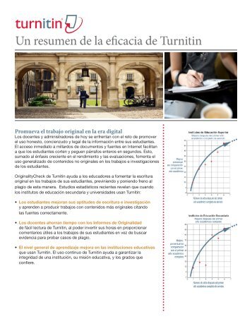 Un resumen de la eficacia de Turnitin