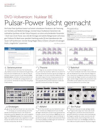 Nuklear BE - Pulsar Power leicht gemacht - BEAT ... - marco scherer