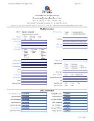 Commercial/Business Data Input Form MLS Information ... - NTREIS