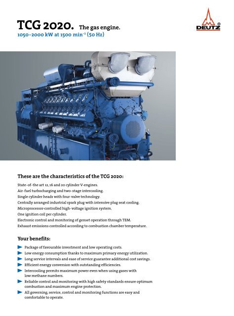 TCG 2020. The gas engine.