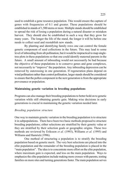 In situ and Ex situ Conservation of Commercial Tropical Trees - ITTO