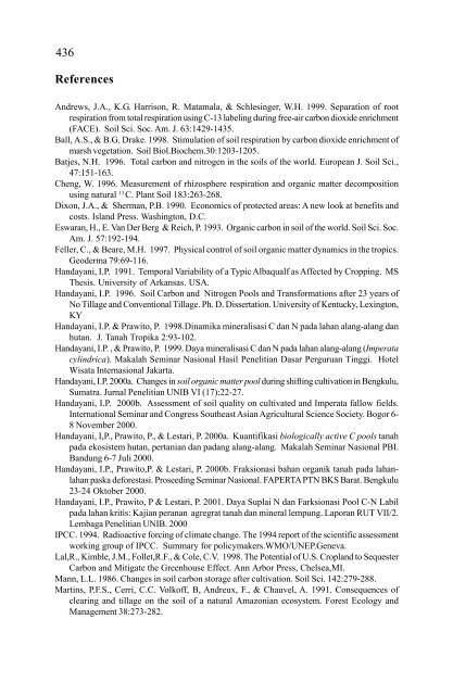 In situ and Ex situ Conservation of Commercial Tropical Trees - ITTO