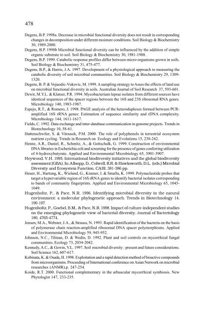 In situ and Ex situ Conservation of Commercial Tropical Trees - ITTO