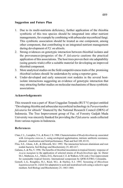 In situ and Ex situ Conservation of Commercial Tropical Trees - ITTO