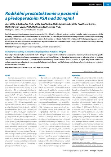 Open - Urologie pro praxi