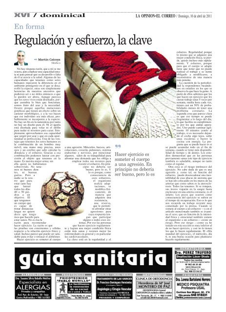 DOM OPZ 10-04-11 : Dominical : 1 : PÃ¡gina 1 - La OpiniÃ³n de Zamora