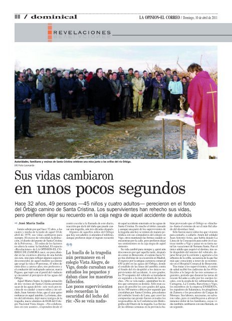 DOM OPZ 10-04-11 : Dominical : 1 : PÃ¡gina 1 - La OpiniÃ³n de Zamora