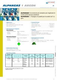 ALPHAGAZ 1 ARGON - Air Liquide Italia