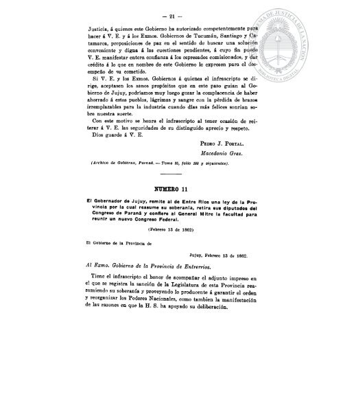 organizaciÃ³n constitucional - Biblioteca Digital - Corte Suprema de ...