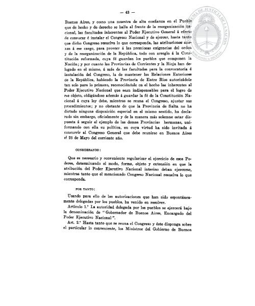 organizaciÃ³n constitucional - Biblioteca Digital - Corte Suprema de ...