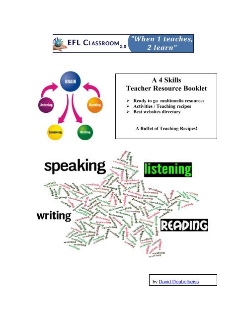 A 4 Skills Teacher Resource Booklet - EFL Classroom 2.0