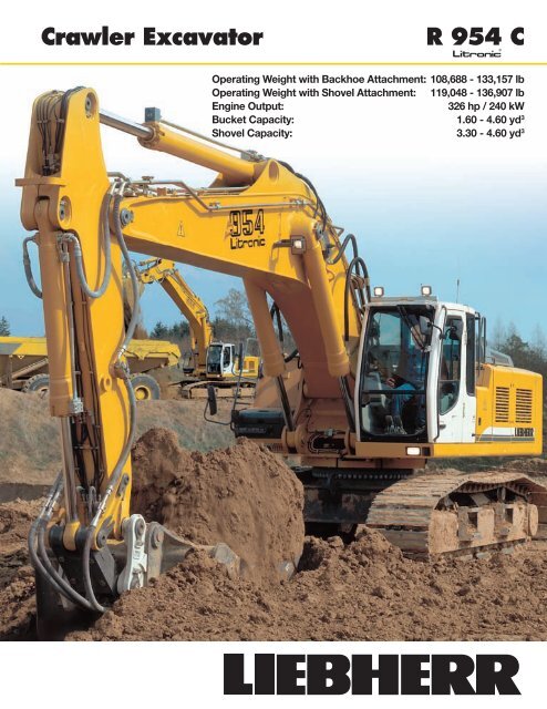 R 954 C Litronic Crawler Excavator - Lorusso Heavy Equipment