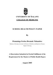 Nkhandwe_Flemmings_ dissertation_280906.pdf - College of ...