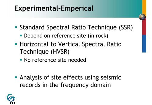 Micro Seismic Hazard Analysis