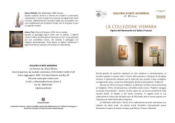 Collezione Vismara - Galleria d'Arte moderna di Milano