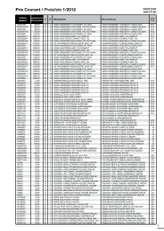 Prix Courant / Preisliste 1/2012 - bodensee-segelschule.ch