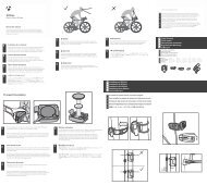 To insert the battery - Bontrager