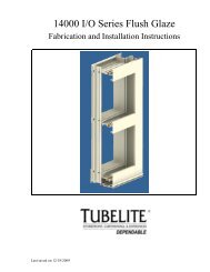 Tubelite Color Chart