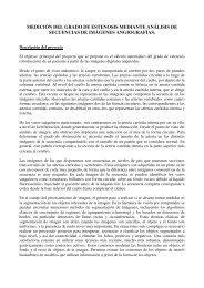 medición del grado de estenosis mediante análisis de secuencias ...