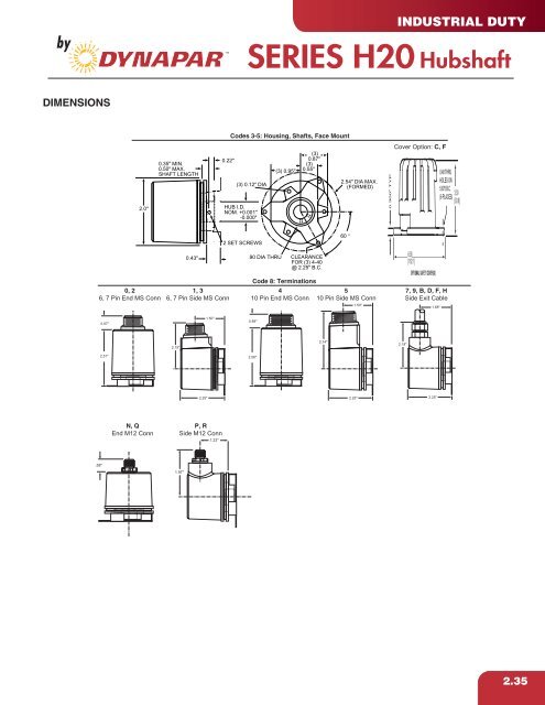 Heavy Duty Encoder - Hengstler Encoders