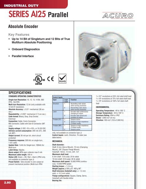 Heavy Duty Encoder - Hengstler Encoders