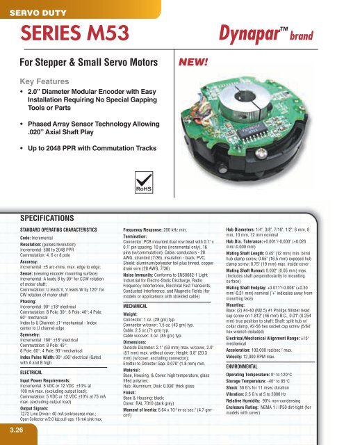 Heavy Duty Encoder - Hengstler Encoders