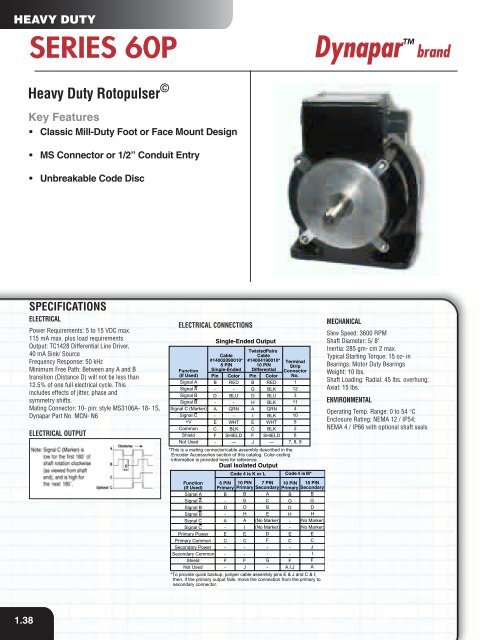 Heavy Duty Encoder - Hengstler Encoders