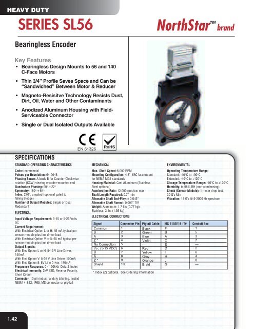 Heavy Duty Encoder - Hengstler Encoders