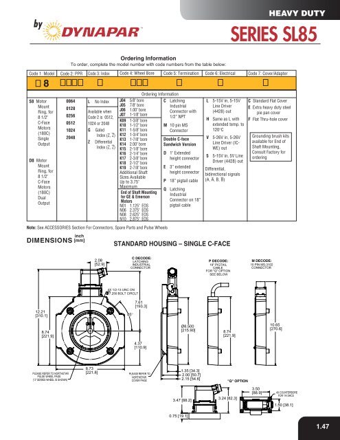 Heavy Duty Encoder - Hengstler Encoders