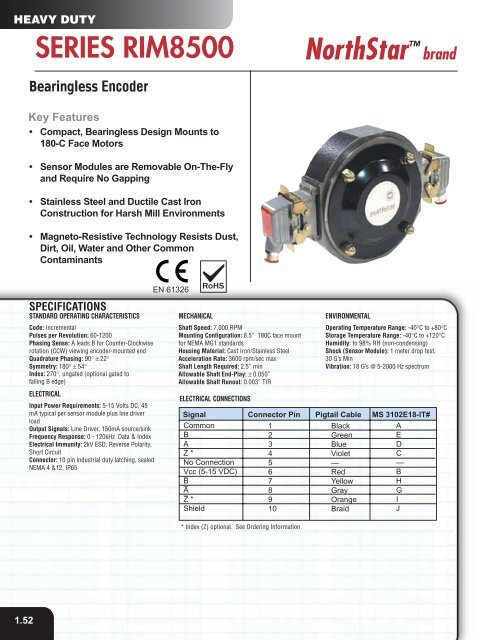 Heavy Duty Encoder - Hengstler Encoders