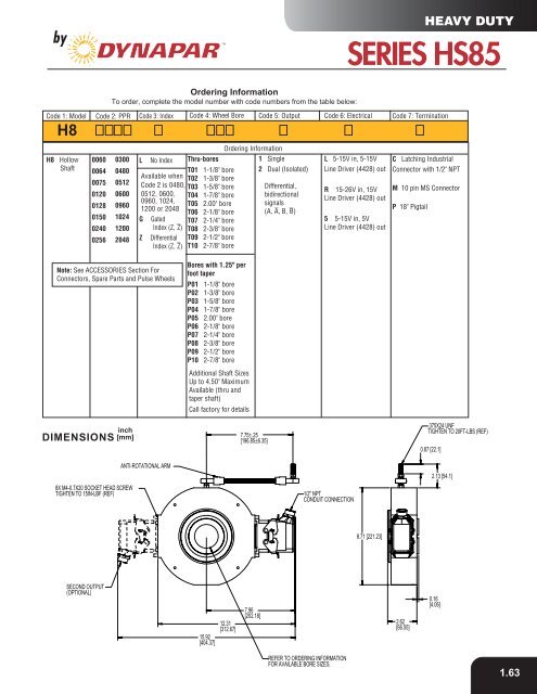 Heavy Duty Encoder - Hengstler Encoders