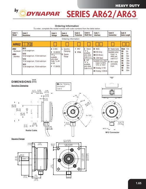 Heavy Duty Encoder - Hengstler Encoders