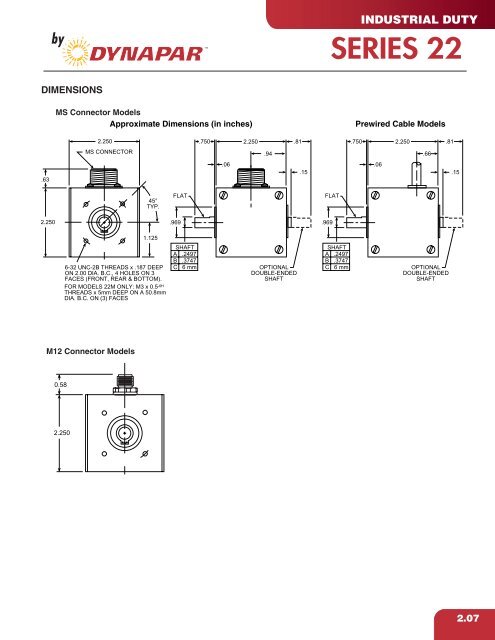 Heavy Duty Encoder - Hengstler Encoders