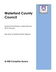 Q028 Camphire Quarry.pdf (, 1144 kbs) - Waterford County Council