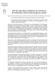 Seis de cada diez cuidadores de enfermos de Alzheimer sufren ...